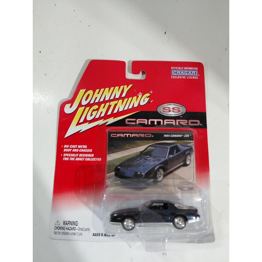 Johnny Lightning SS 35th Anniversary 1:64 Die Cast 1984 Chevrolet Camaro Z28 Car